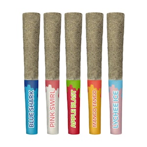 Sticky Greens - Fruitplosion Five Diamond Blend INFUSED 5pk Pre-Rolls 0.5g