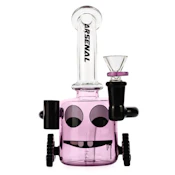6" Arsenal Giggle Bot Character Bong (Pink)