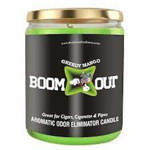 MBC - Boom Out Odour Eliminator Candle 13oz (Greedy mango)