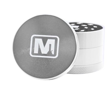 Marley - 4-Piece 4" Marley Metal Grinder | Silver