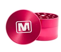 4-Piece 4" Marley Metal Grinder | Red