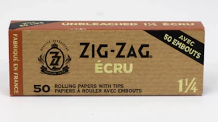ZIG-ZAG- UNBLEACHED 50 PAPERS & 50 TIPS