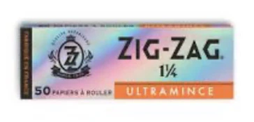 ZIG-ZAG- ULTRA THIN SILVER 50 ROLLING PAPERS