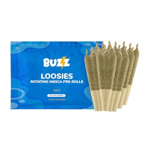 Buzz - Rotating Indica (0.35g x 10PR) - Buzz Loosies