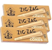 1 1/4  SIZE- UNBLEACHED CONES (6 PACK)