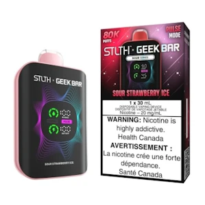 STLTH x GEEK BAR - Sour Strawberry Ice