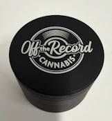 OTR Grinder 4 piece Matt Black 2.5mm