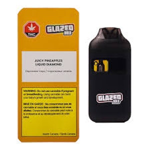 BOLD Growth Inc. - Bold Glazed - Juicy Pineapple Liquid Diamond Disposable - 1g