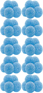 Gron : Pearls - Gron Pearls - Blue Razzleberry 3:1 CBG:THC Gummies 10pks