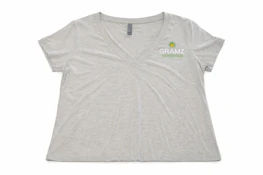 Gramz Womens V-neck - XXL Gray