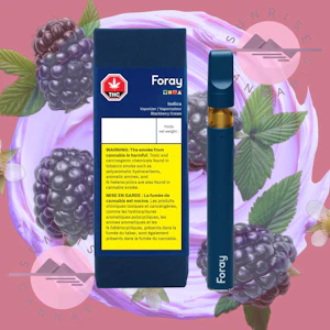 Foray - BLACKBERRY CREAM AIO - FORAY - 0.3G