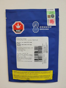 National Cannabis Distribution - Common Ground Purple Gas 7g Milled Dried Flower