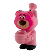 6" Pink Bear Silicone Water Pipe