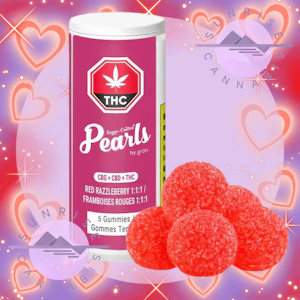 Pearls - RED RAZZLEBERRY 1:1:1 - PEARLS BY GRON