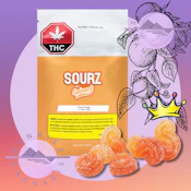 PEACH ORANGE 1:1 CBD SOURZ - SPINACH
