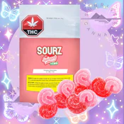 STRAWBERRY WATERMELON SOURZ 4:1 CBG:THC - SPINACH