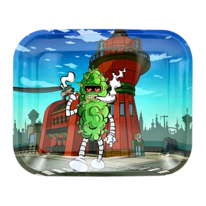 The Smoke and Leaf - Weedarama large rolling tray