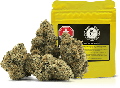 BC 1/4 - BC 1/4- PRE-NUP PENDING- DRIED FLOWER 7G