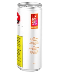 Collective Project - CBG Blood Orange & Vanilla Sparkling Water Beverage - 355ml