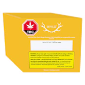 Wyld Real Fruit Sour Peach Mango Sativa Gummies 3:1 CBG:THC 10x1 Pack Soft Chews
