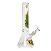 12" Goblin Beaker Base Water Pipe - Clear