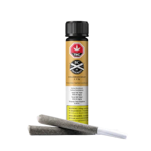 BC Doobies - BC Doobies Columbian Gold Pre-Rolls - 2 x 1g