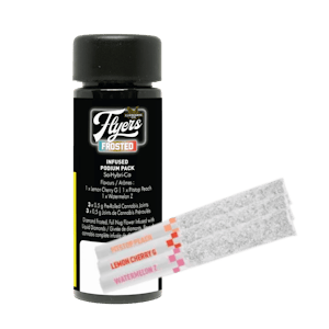 Claybourne - Claybourne Flyers Frosted Infused Podium Pack Pre-Rolls - 3 X 0.5g