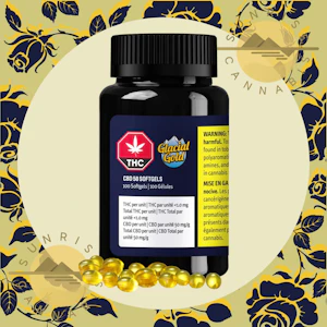 Glacial Gold - CBD 50 SOFTGELS - GLACIAL GOLD - 50X50MG