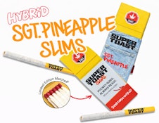 Sgt.Pineapple 20 x 0.4g Slim Straight Pre-Rolls by Super Toast