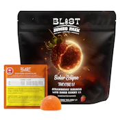 Multipack of 10 BLAST Jumbo Pack - Solar Eclipse Live Rosin THC:CBG 1:1 Chews - 10 x 4g Soft Chews - Blast