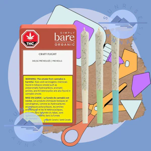 Simply Bare - CRAFT FLIGHT VARIETY PACK - SIMPLY BARE - 3X0.5G