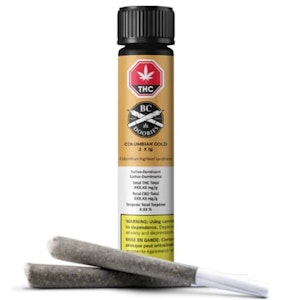 BC Doobies - Columbian Gold - 1g x 2