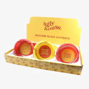 Silicone & Glass 3" Ashtray - Munchies - Ugly House