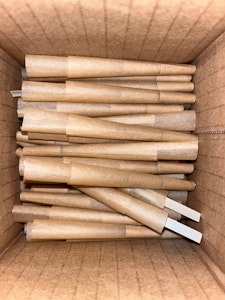 Cones Supply - Unbleached Pre-Rolled 70/20mm (Dog Walker) Cones - Pack of 55