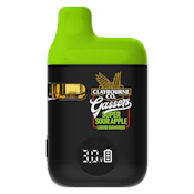 Gassers Super Sour Apple Liquid Diamonds AIO 0.95g Disposable Pens
