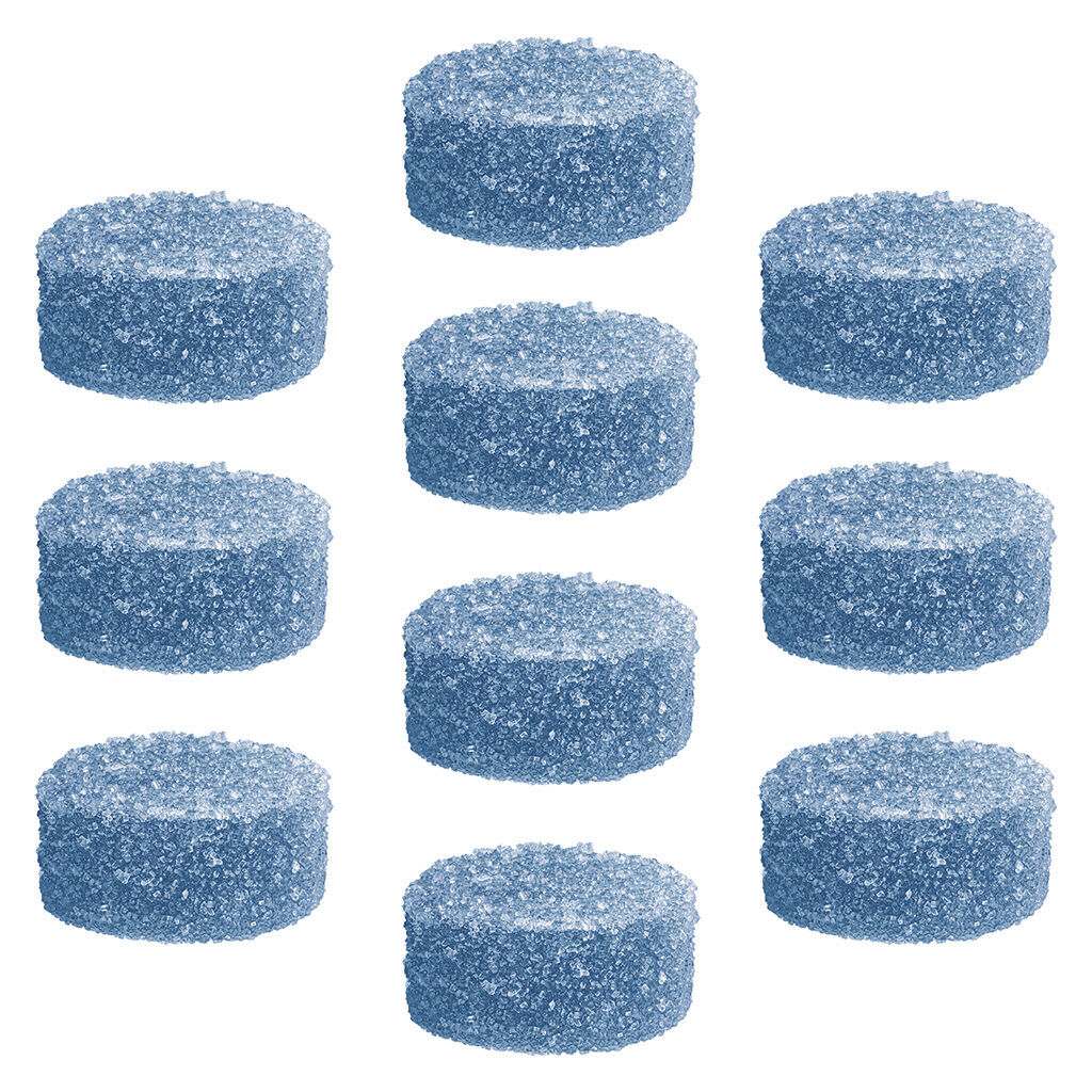 Blueberry Blaster Max10 Party Pack 100 THC:CBG Gummies 10x1 Pack Soft Chews