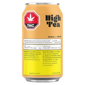 High Tea - High Tea - Peach 355ml Beverages