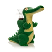 ACC - Lit Silicone - 6" Alligator Water Pipe