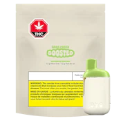 Rainbow Melon BOOSTED 1.2g Disposable Vape