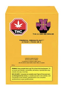 XMG+ - Multipack of 4 Tropical Cream Float