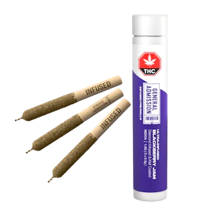 General Admission - General Admission Blackberry Jam Diamond Infused Pre-Rolls - 3 X 0.5g