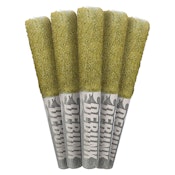 Moon Drops 5 x 0.5g Bubble Hash Coated Infused Pre-Rolls by Debunk