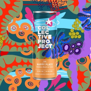 COLLECTIVE PROJECT - Happy Place (CBG:THC 20:10) 355mL Beverage by Collective Project