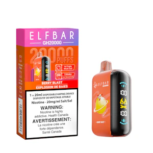 ELF BAR - 20K - Berry Blast - 20K Puff - 20mg - ELF BAR