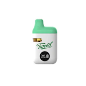 Tweed Sour Green Apple Liquid Diamond 0.95g Disposable Vape
