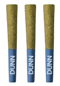 Dunn Cannabis - Double Iced Vanilla Kief Coated Infused Pre-roll 3 x 0.5g