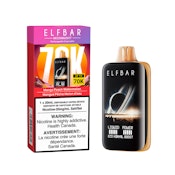 Mango Peach Watermelon - 70K PUFF - 20mg - ELF BAR MOONNIGHT