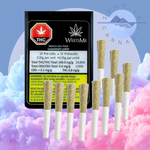 Weed Me - INDICA 20% PLUS - WEED ME - 10X0.35G