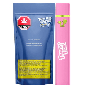 Papa's Herb - Apple Apricot Tsunami Liquid Diamond AIO (0.95ml Disposable) - Papa's Herb