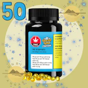 THC 10 SOFTGELS - GLACIAL GOLD - 50X10MG